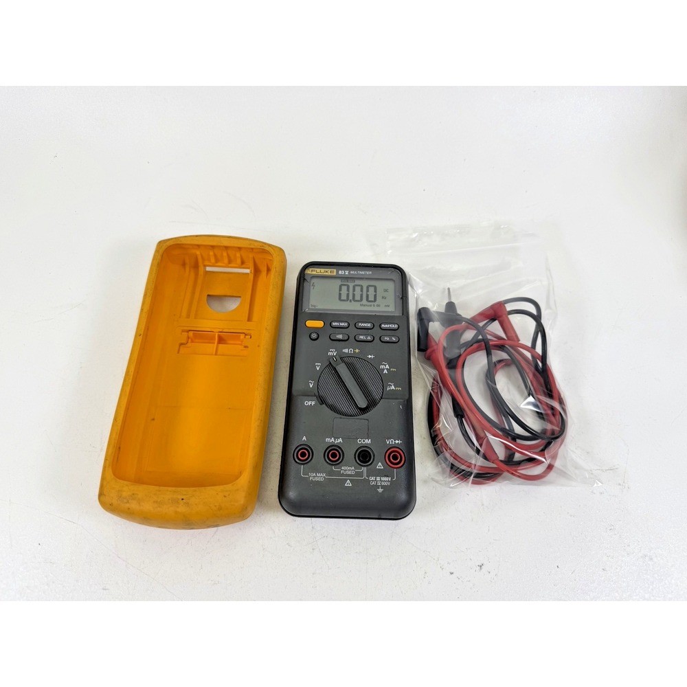 Fluke 83 V Digital Industrial Multimeter w/ Leads